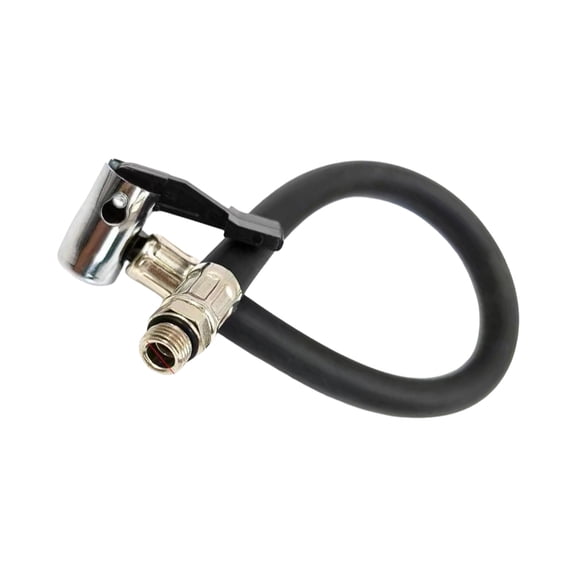 Tire Inflator Hose Adapter Quick Connection &Release, Thumb Press Locking Tire Chuck, Fast Inflation Tube