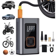 REHOTTOP Tire Inflator Portable Air Compressor, 180 PSI Cordless Air Compressor for Car Tires, Portable Tire Inflator for Car with Fast 6X Inflation, Auto Shutoff