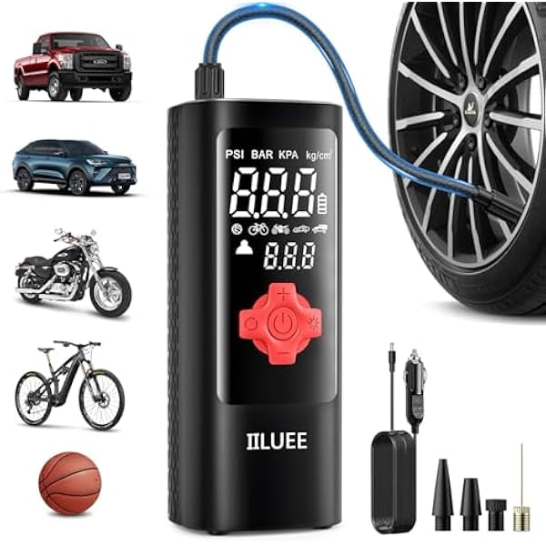 Hiboy 2 In 1 Tire Inflator Portable Air With Cordless Vacuuming Function 2x Faster Inflation 150psi Cordless Air Pump 10kpa Powerful Vacuuming Function 5000m - View #8