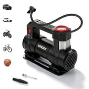 WINDEK Portable Air Pump, 120V AC Air Compressor for Cars, Motorcycles, Bicycles and Emergency Roadside Use