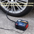 thumbnail image 1 of Tire Inflator Portable Air Compressor, Cigarette lighter 12V DC Plug-in power Supply, -Flow rate: 25L/MIN, 1 of 9
