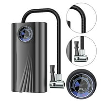 Tire Inflator Portable Air Compressor，Mini Tire Pump Quick Inflating with LED Light and Digital Pressure Gauge(12V)