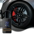 Tire Inflator Portable Air Compressor With Lighting, Car Tire Electric
