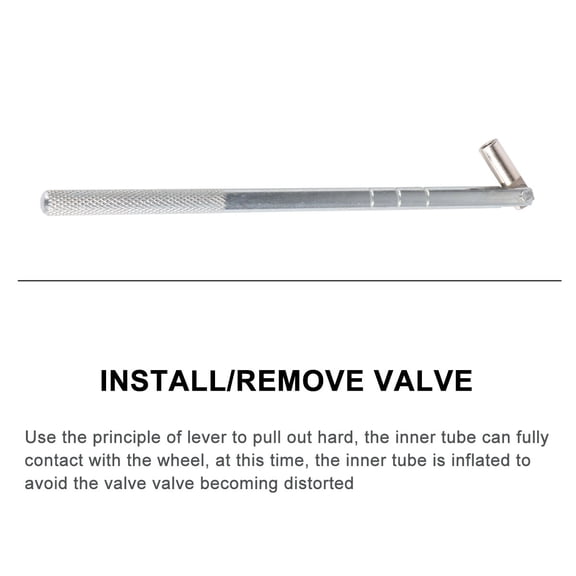 NIAIZEK Heavy Duty Metal Tire Valve Stem Tool for Easy Car Tire Valve Installation and Removal