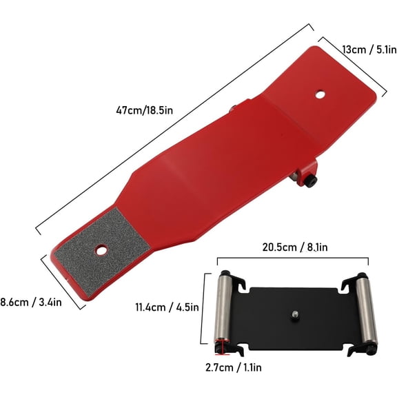 Tire Jack Tool, Portable Heavy Duty Tire Lifter with Roller Plate for Easy Wheel Alignment, Non Slip Handle for Cars SUVs Trucks ATVs UTVs$$Tools & Hardware Other