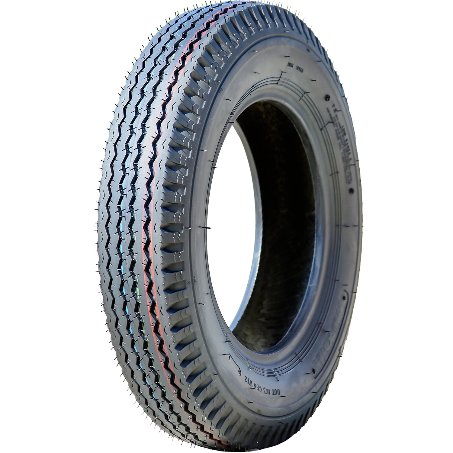 Loadstar, Trailer Tire, 4.8-12, All Season Highway Performance