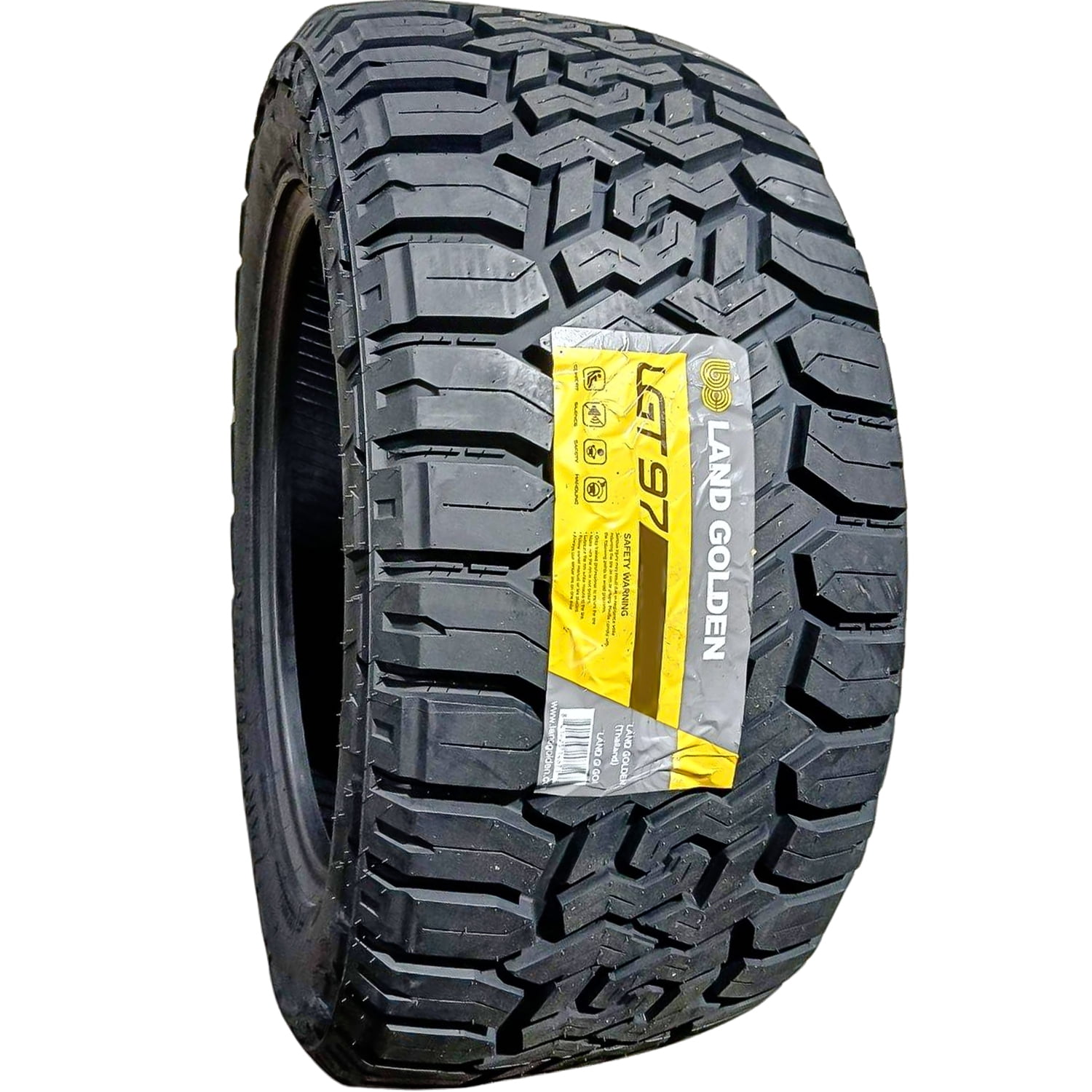 Landgolden LGT97 33X12.50R17 120Q r/t Rugged Terrain Light Truck Tire ...