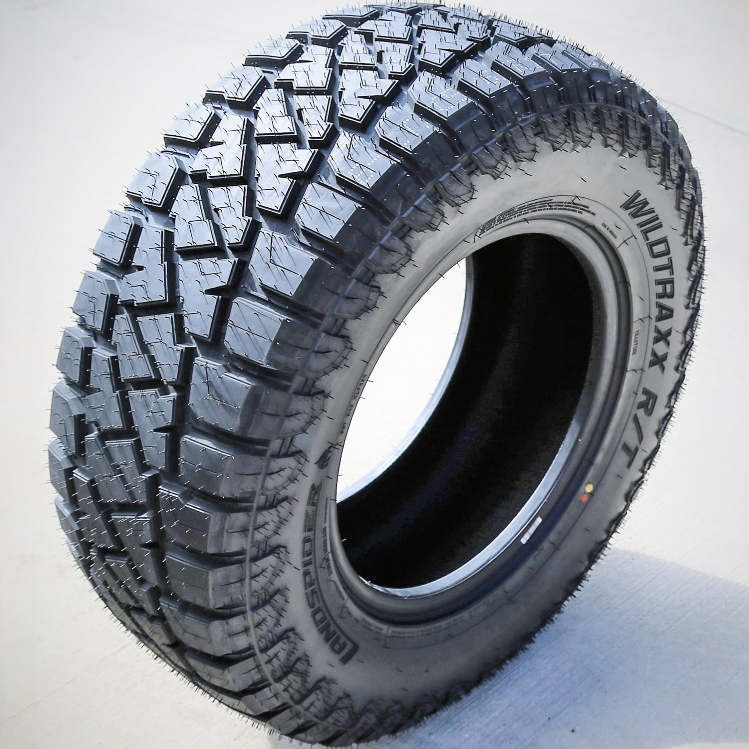 Landspider Wildtraxx Rugged Terrain Tire LT 35X12.50R20 Load F 12 Ply ...