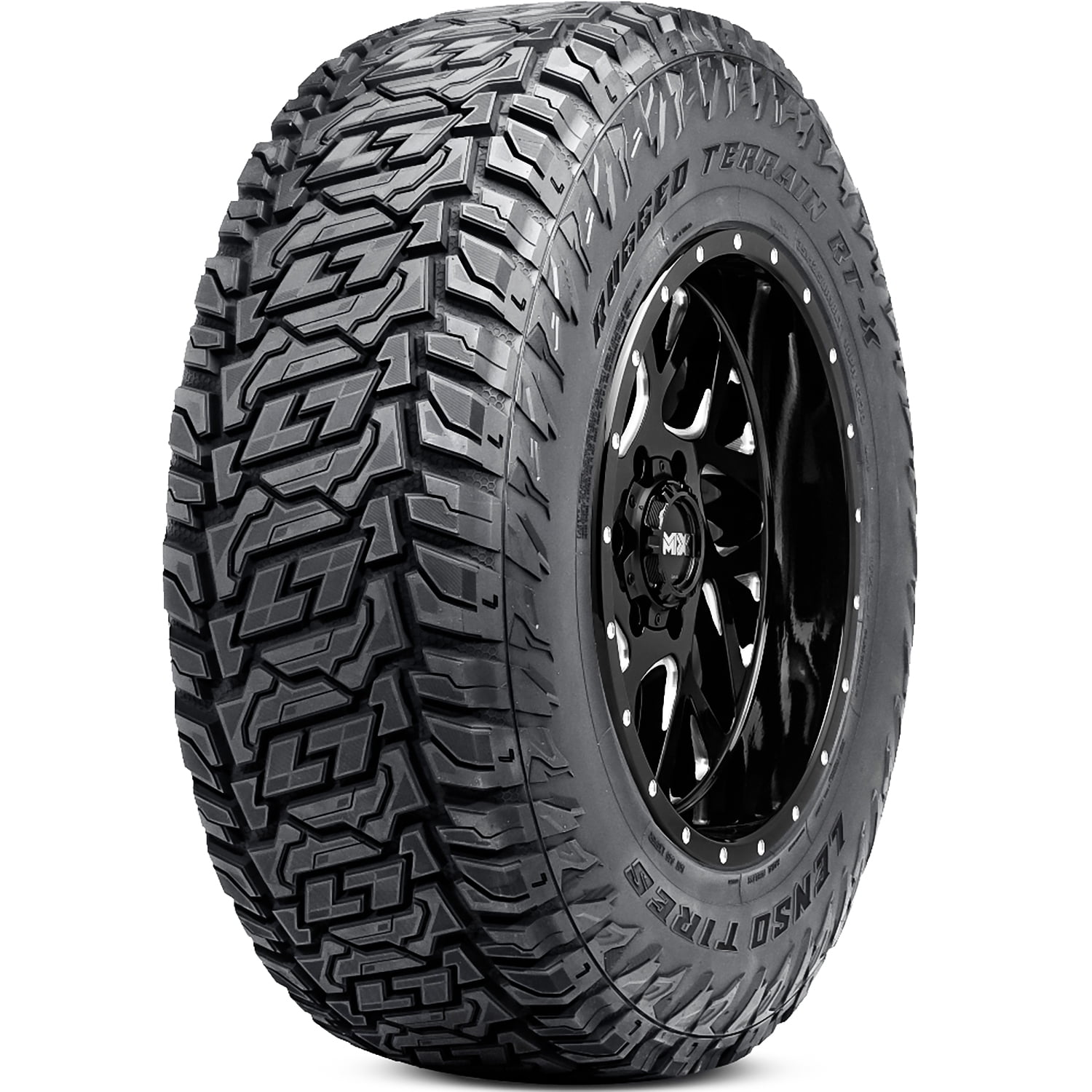 Lenso Rugged Terrain RT-X 35X12.50R20 121Q E 10 Ply r/t Light Truck Tire Simolary simolary.com