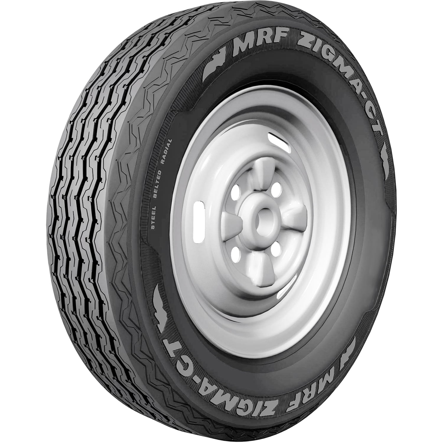 MRF Zigma-CT LT 145/80R12 Load D 8 Ply Light Truck Tire for Road 