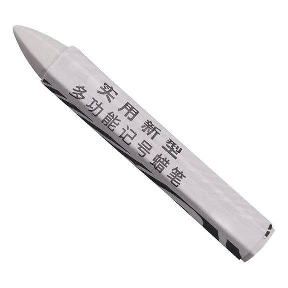 Tire Marking Crayons, Waterproof & Grease Resistant, Multipurpose Marker for Tires Wood Stone, 1.3x9.3cm, White Blue Red Black