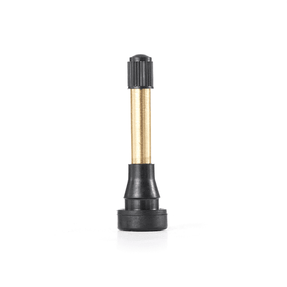 Tire Mechanic's Resource TR602HP High Pressure Snap-in Tire Valve with Brass Stem (Pack of 100)