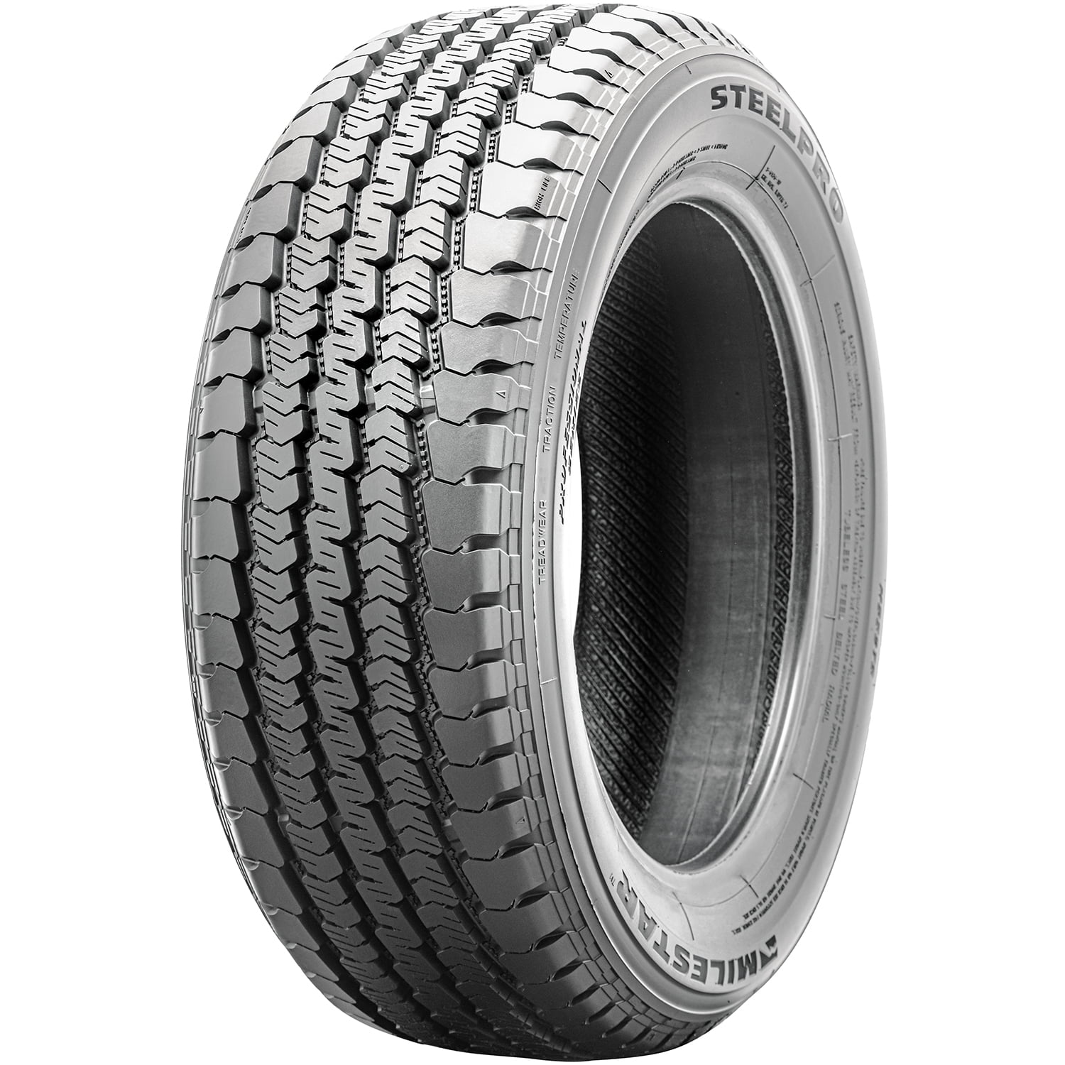 Milestar SteelPro MS597S 195/75R16 107/105R D 8 Ply dc Van Commercial Tire