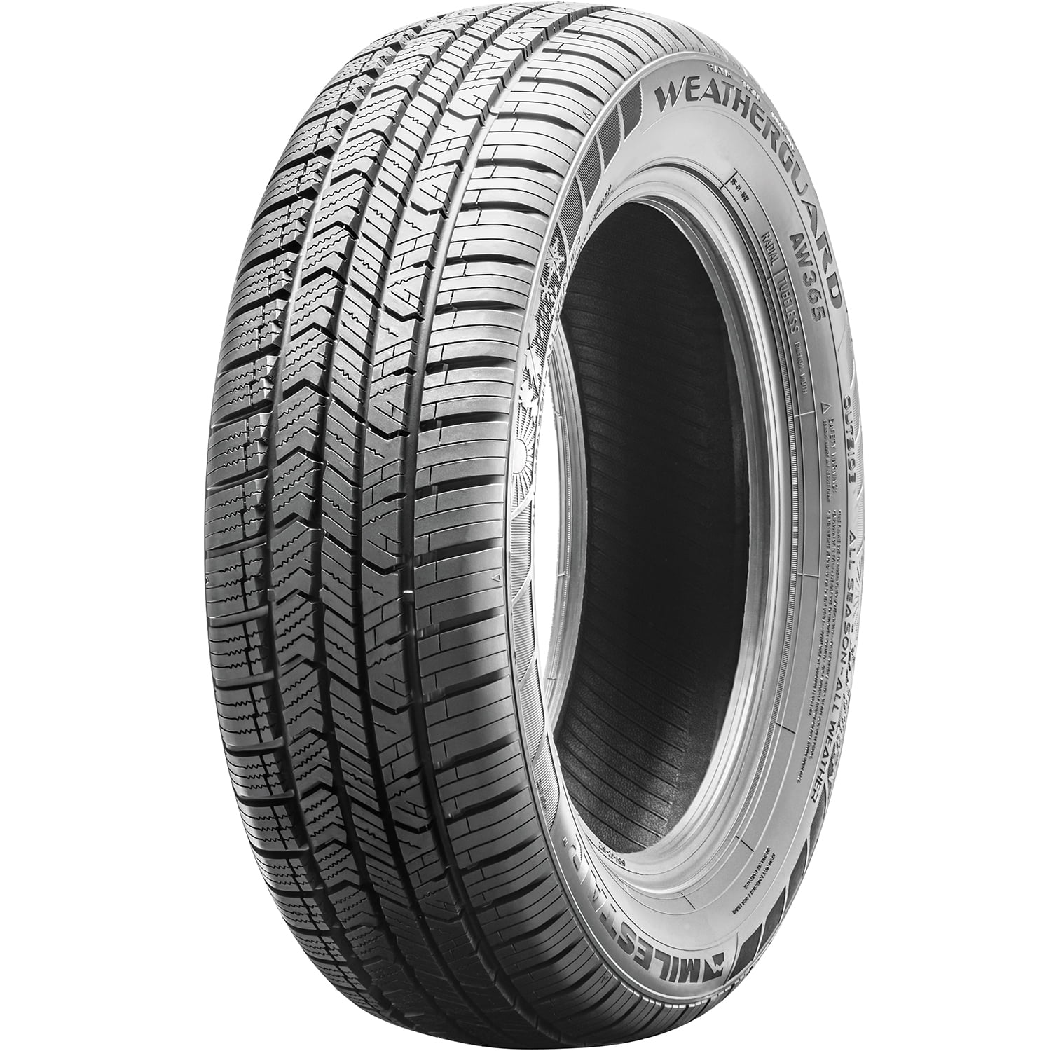 Milestar Weatherguard AW365 215/60R16 99V XL All Weather Tire - Walmart.com