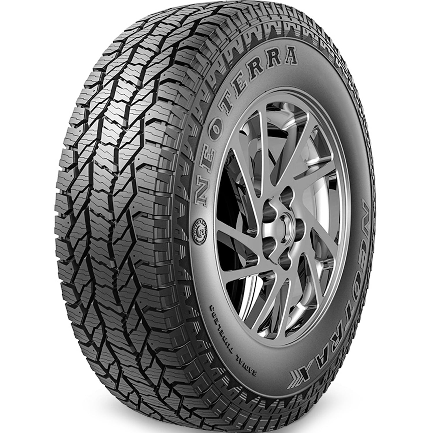NeoTerra Tire Neoterra Neotrax A/T LT 235/75R15 Load C 6 Ply AT All Terrain Fits: 1987-91 Chevrolet Blazer Silverado, 1981-86 Chevrolet K5 Blazer Silverado Simolary simolary.com