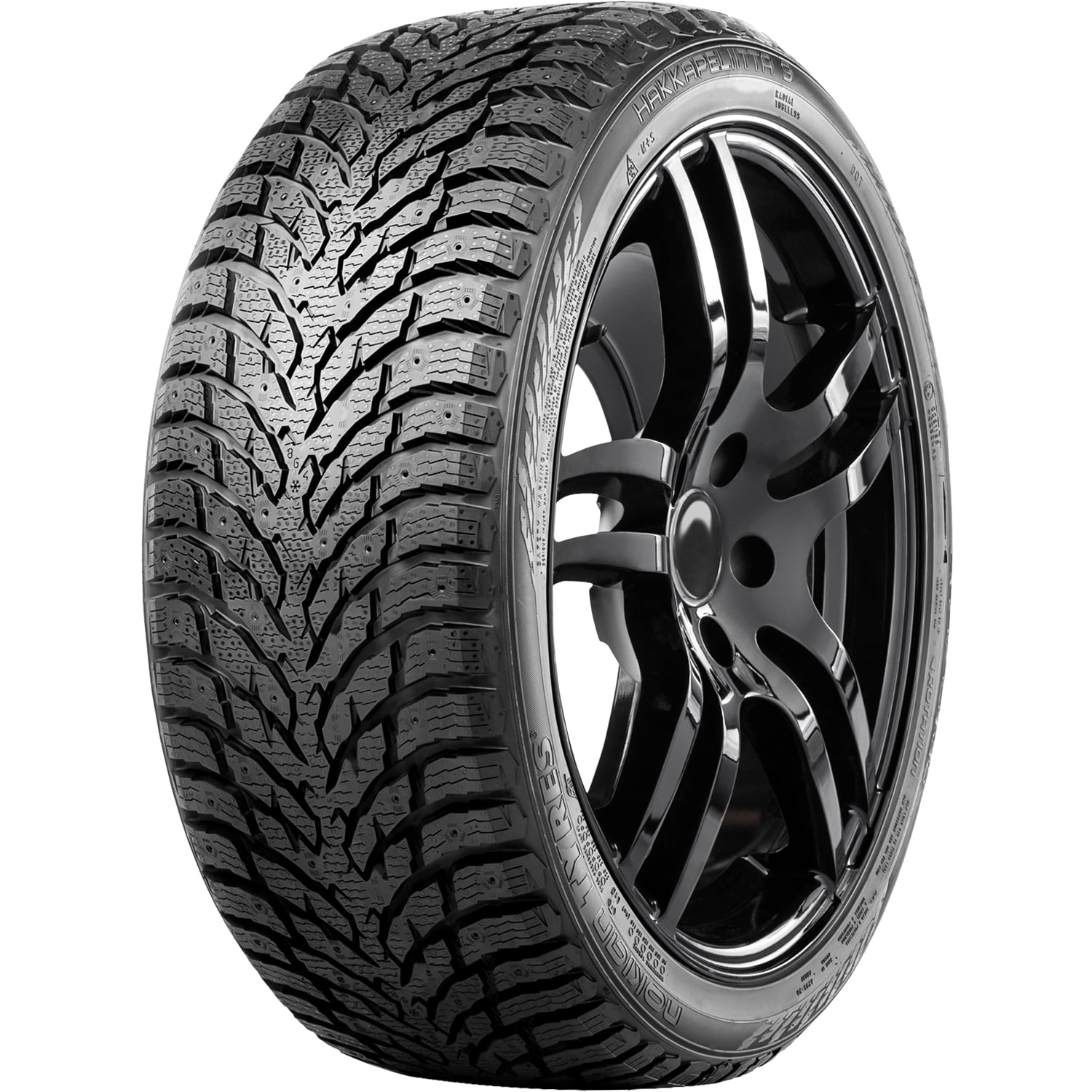 Tire Nokian Hakkapeliitta 9 215/65R17 103T XL Snow Winter Fits: 2011-14 Ford Mustang Base, 2005-07 Chrysler 300 Touring