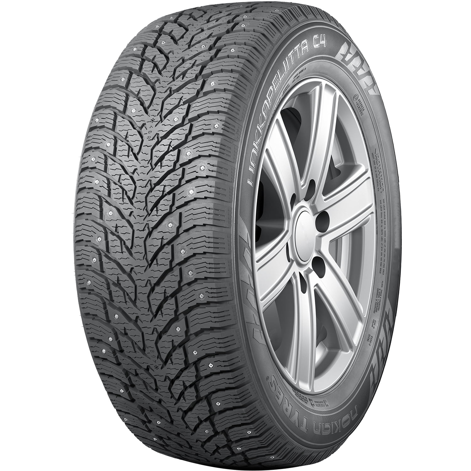 Nokian Tyres Hakkapeliitta C4 235/65R16 121/119R E 10 Ply Van Commercial Tire Simolary simolary.com