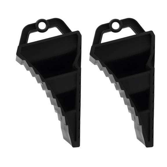 Parking Chock With Nonslip Grip Wheel Chocks Vehicle Stabilization Tool Easy to Carry Car Stopper for Garage