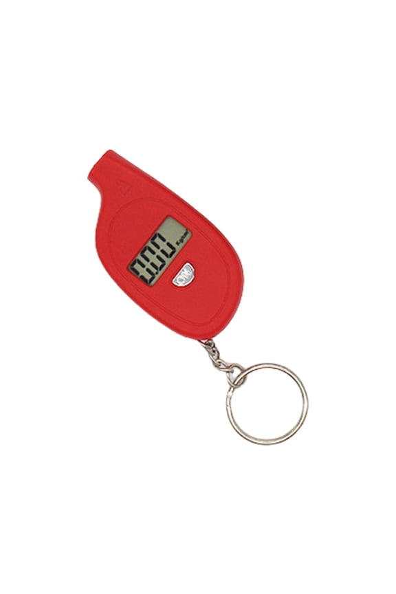 Tire Pressure Gauge Checker Keychain Ideal For Long Distances Traveler