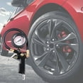 Tire Pressure Gauge With Inflatable Car Tire Pressure Monitoring Device