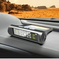 thumbnail image 1 of Tire Pressure Monitoring System,4 External Sensors Wireless Solar TPMS Tire Pressure Monitor System Real Time Pressure and Temperature Alarm for Trailer RV Car Truck, 1 of 9