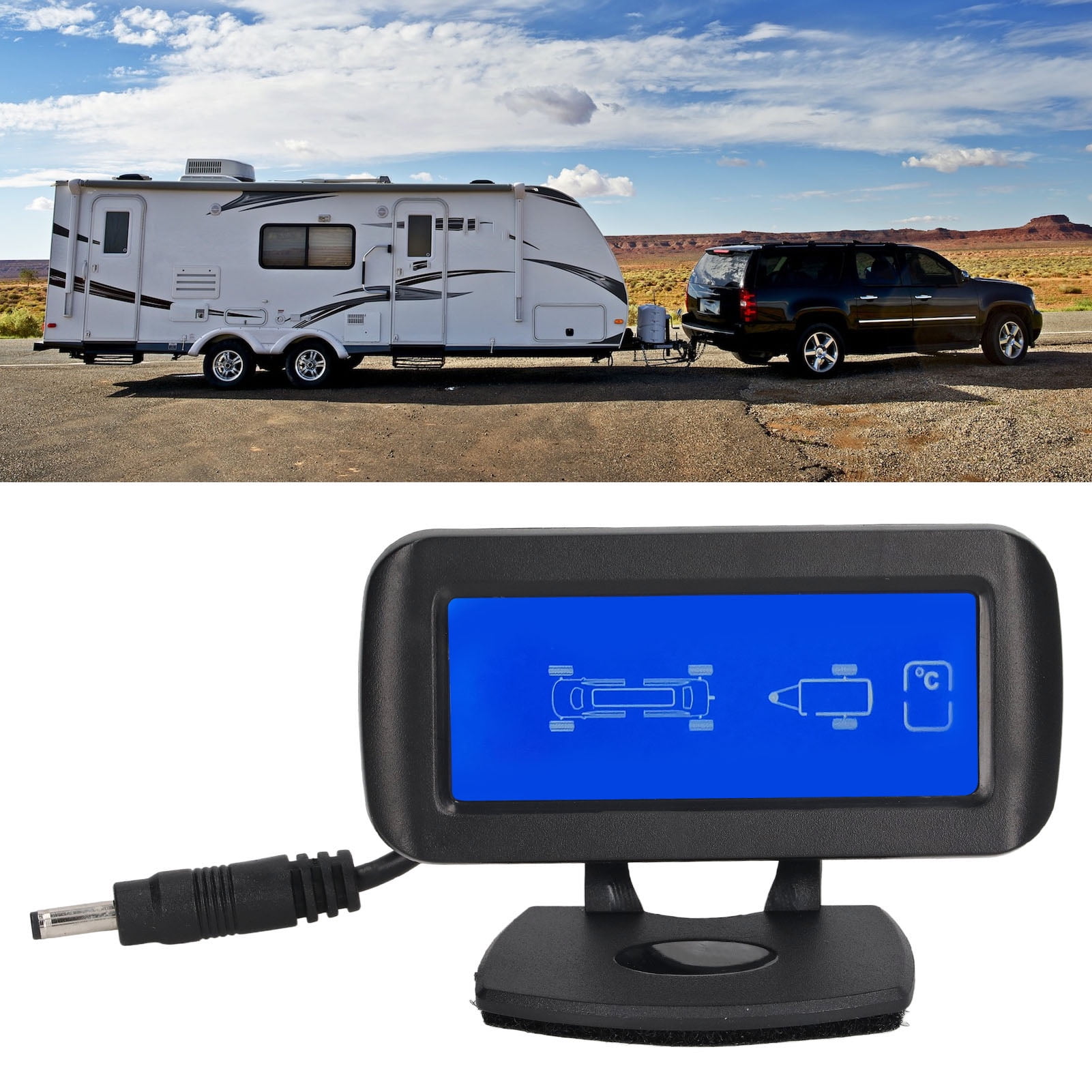 Tire Pressure Monitoring System RV TPMS With 6 External Sensor For RVs