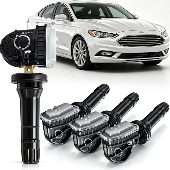 315MHz TPMS Tire Pressure Sensor - Compatible with Ford Fusion 2016 2017 2018 2019 2020 2021, 4-Pack