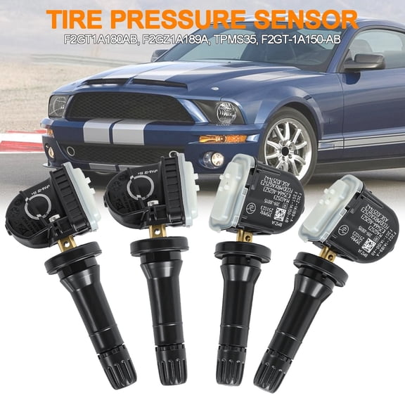 Tire Pressure Monitoring System Sensor (TPMS) Fits for 2015-2018 For Ford Edge 2015-2018 For Ford F-150 2015-2018 For Ford Mustang TPMS35 F2GZ1A189A 315MHZ 4PCS
