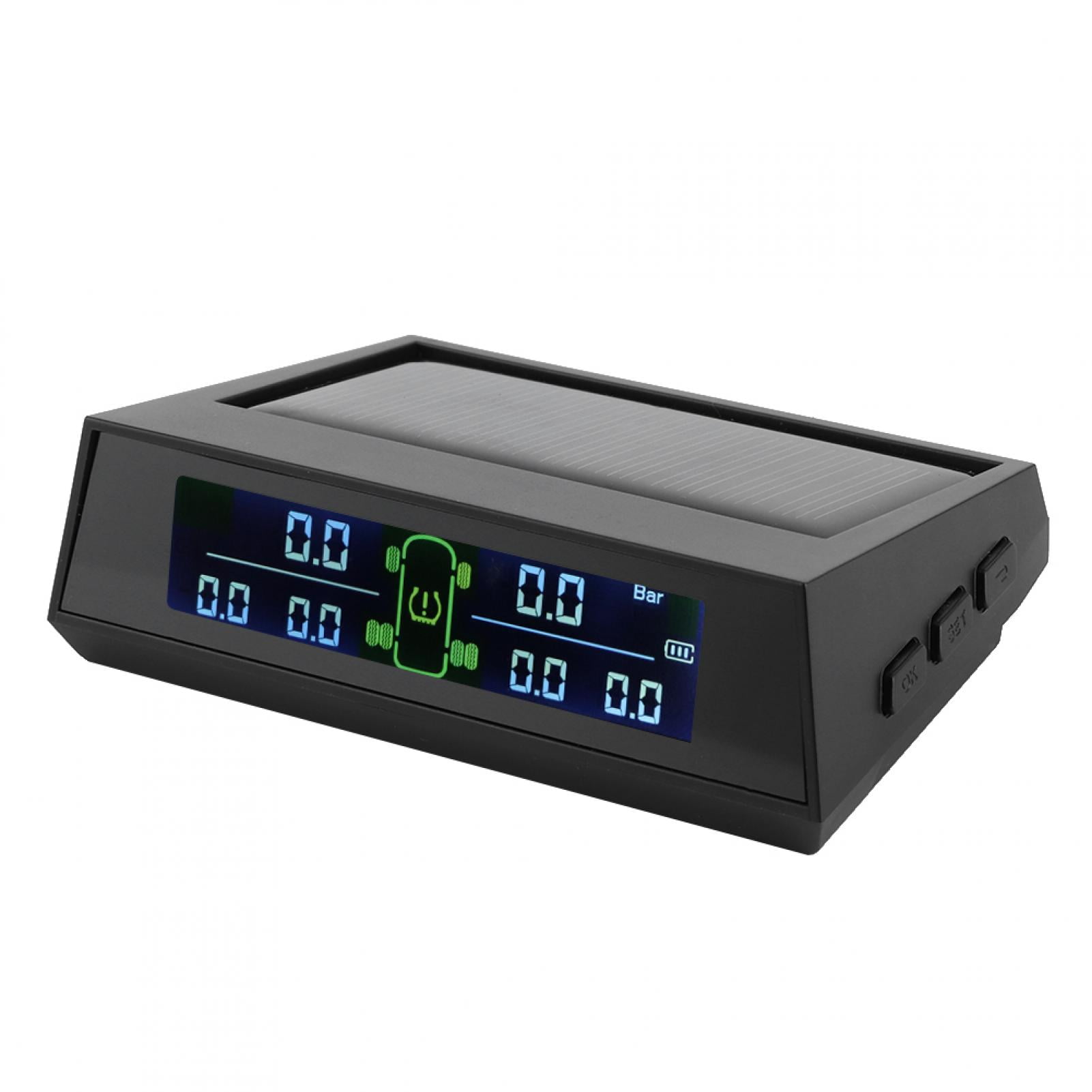 Tire Pressure Monitoring System, Wireless USB Solar TPMS Dual Charging