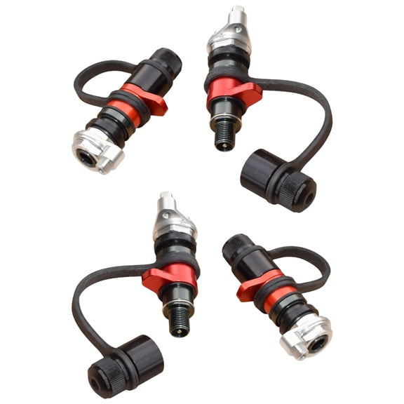 Tire Pressure Release Valves Corrosions Aluminum Rubber Tire Deflator For Motorcycles ATVs UTV Sand Tires