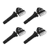 Tire Pressure Sensor TPMS Set Of 4, Replaces 13598772, Tire Pressure Monitor Sensor, Frequency By Vehicle, Stable Signal, Fitment By Part Number