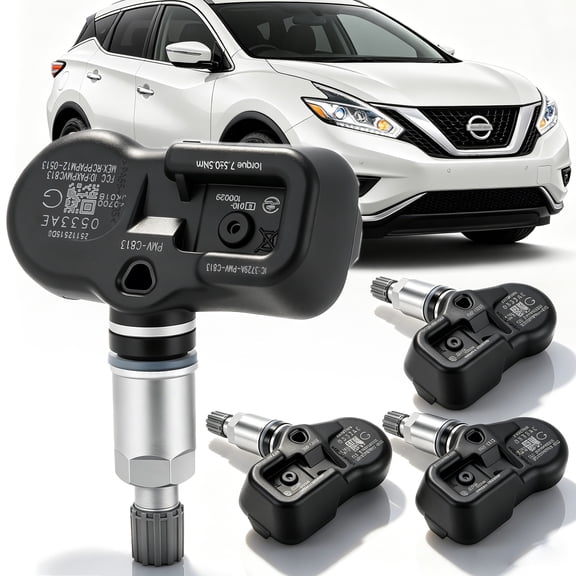Tire Pressure Sensors for Nissan Murano 2003-2014 Replaces: 974-017 40700-JK01B TPM72A PMV-C813 40700-JK01C 40700-CD001 TPMS 4pcs