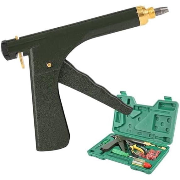 Tire Plug Kit Heavy Duty - 32 Pcs Professional Tire Repair Kit to Fix Punctures and