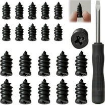 Tire Repair Nails Kit with 2 Sizes, 2025 New Vacuum Tire Repair Rubber Nail, Screw in Tire Repair Plugs, Fast Self-Service Tire Repair Tools for Car, Motorcycle, Truck