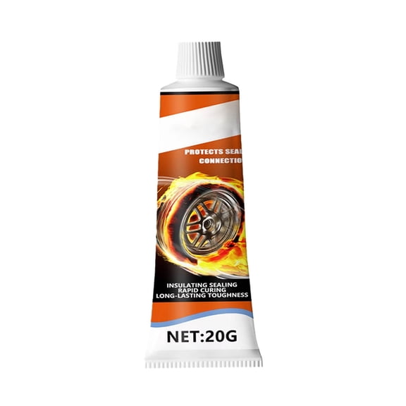 Tire Repair Rubber Adhesive, Rubber Cement for Car Motorcycle Tire Punctures, Cracks And Sidewall Damage, Waterproof Sealant for Auto Bike Tires