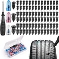thumbnail image 1 of Tire Repair Screw in Rubber Plug Nail Car Tyre Puncture Kit（28PCS S+28 PCS M+28PCS L）, 1 of 9
