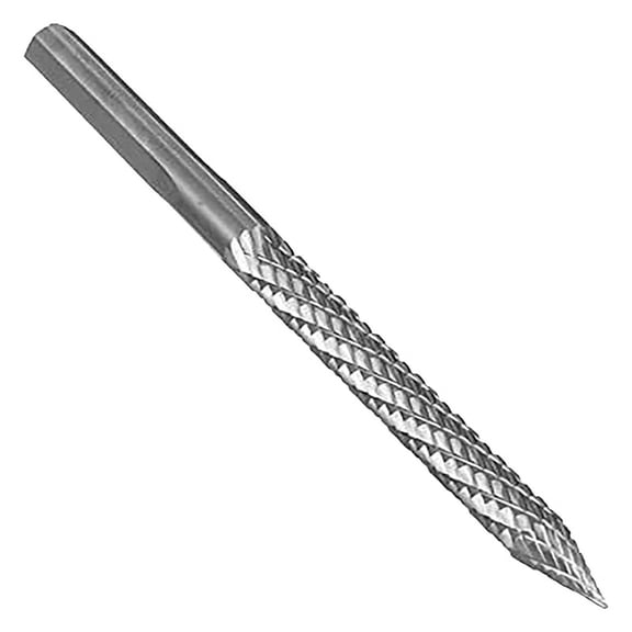 Tire Repair for DIY Mechanics, 6mm  Steel Reamer Bit with 1/4in Shank, Single Pack