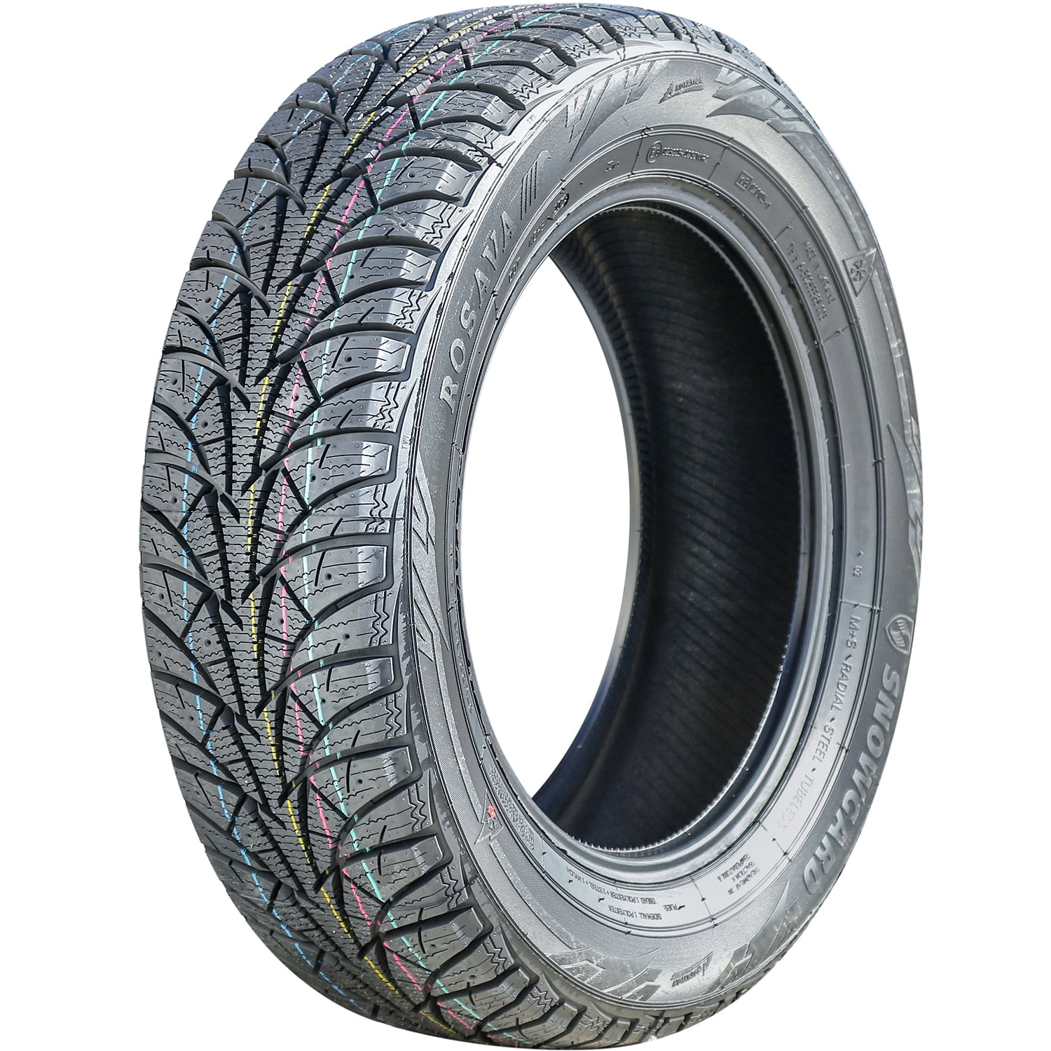 Rosava Snowgard Winter Tire 205/65R15 94T, Enhanced Control, Touring ...
