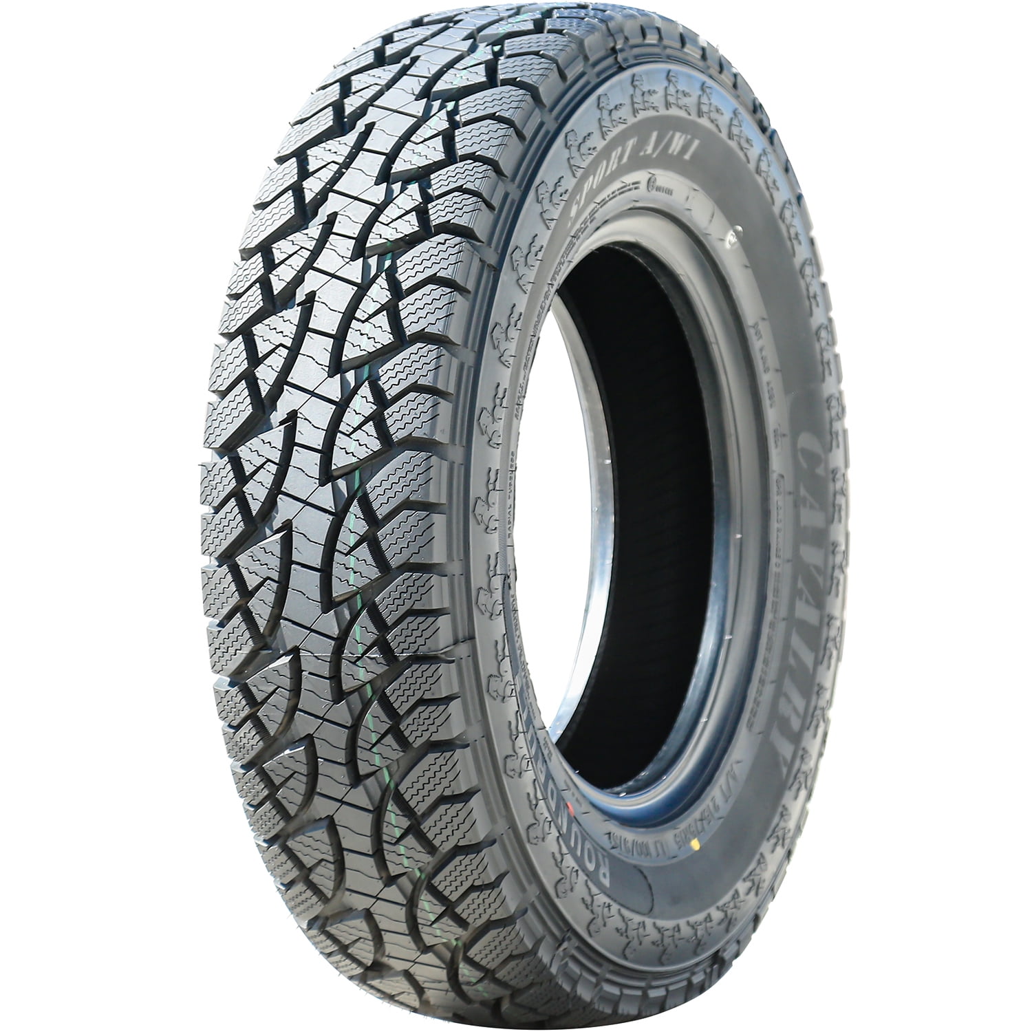 Roundrule Cavalry Sport A/W1 215/75R15 100/97S C 6 Ply a/t All Terrain Light Truck Tire