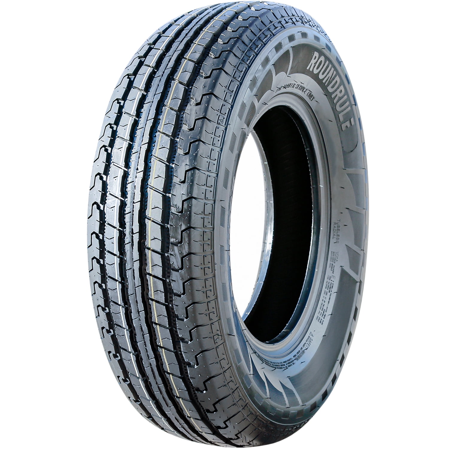 Roundrule ST Hikee High Load Trailer Tire, Semi Steel, Size 175/80R13 ...