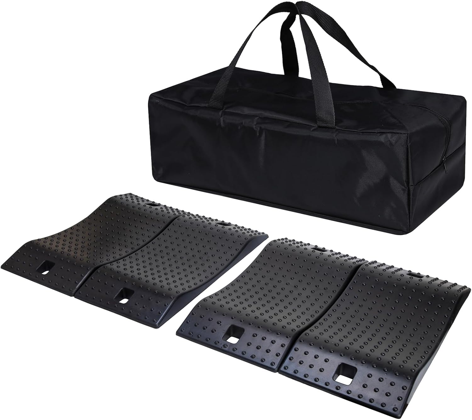Tire Saver Ramps Anti-Slip Pads Design 4 Pack Car Tire Wheel Ramps for ...