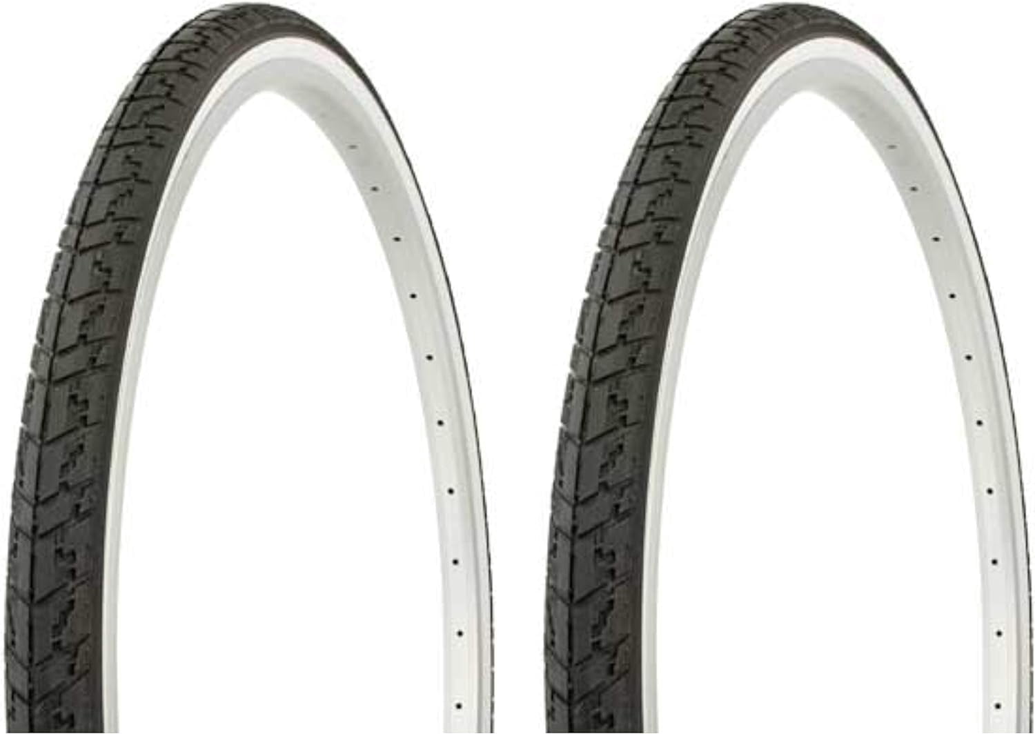 26x3 Bicycle Tire 2 ALTA 26 X 1-3/8 Whitewall Tires With Tubes - Wire ...
