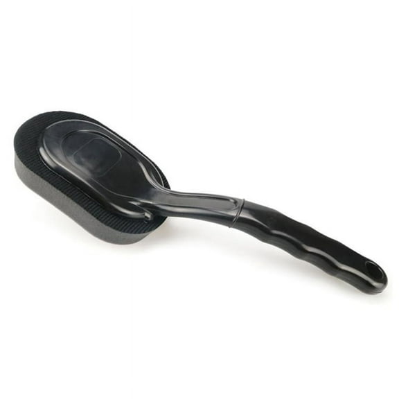 Tire Shine Applicator Black with Curved Handle