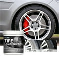 thumbnail image 1 of Tire Shine Coating under $5! Yannianjz Tire Shine Gel, 100g Tire Dressing for Car, Motorcycle, SUV, Tire Cleaner & Protector, Restores Black Finish, UV Protection, Long Lasting Shine, 1 of 9