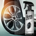 thumbnail image 1 of Tire Shine Spray 500ml Matte Finish No Sling Formula – Long Lasting Tire Dressing that Restores Black, Prevents Cracking and Repels Dirt for Cars, RVs and Trucks, 1 of 9