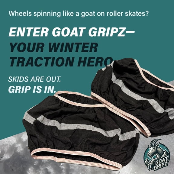 Tire Socks for Cars, SUVs & Pickups – Reusable Fabric Alternative to Chains for Snow & Ice – Easy Install, Low Clearance, Compatible ABS/ESP – Includes Gloves & Storage Bag (1 Pair)