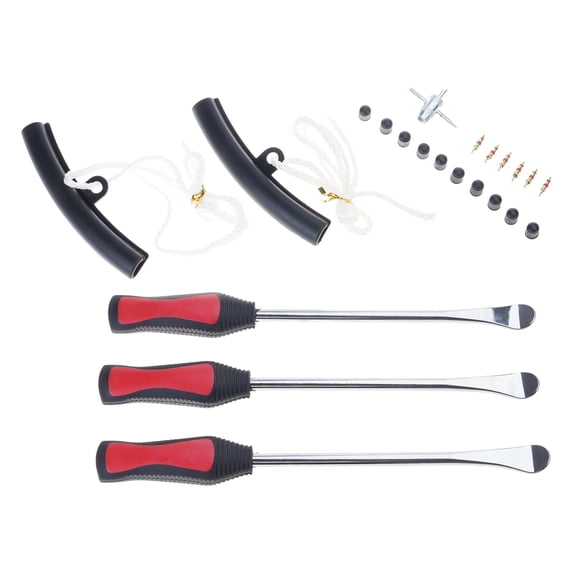 Tire Spoon Lever Iron Tool Set, Motorcycle Bike Professional Tire ...