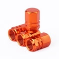 thumbnail image 1 of Tire Stem Valve Caps Wheel Valve Covers Car Dustproof Tire Cap, Hexagon Shape (Red), 1 of 2