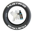 thumbnail image 1 of Tire Sticker 9766022276 1.25 in. Mustang White Tire Sticker, Set of 8, 1 of 2