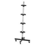 Tire Storage Rack Organizer Stand Heavy Duty Steel Frame with Locking Casters for Car Workshop